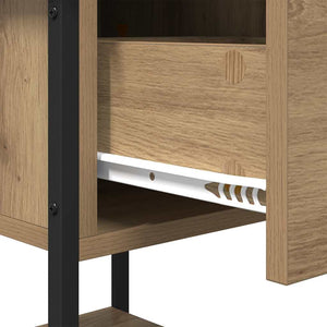 Κομοδίνο 2 pcs Artisan Oak 34 x 35,5 x 45 εκ Επεξεργασμένο ξύλο - Pakobazaar