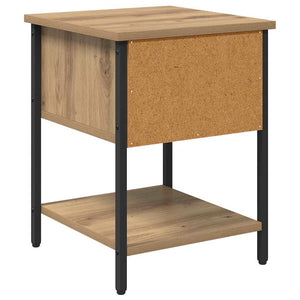 Κομοδίνο 2 pcs Artisan Oak 34 x 35,5 x 45 εκ Επεξεργασμένο ξύλο - Pakobazaar