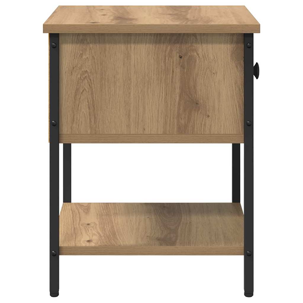 Κομοδίνο 2 pcs Artisan Oak 34 x 35,5 x 45 εκ Επεξεργασμένο ξύλο - Pakobazaar