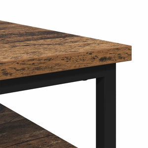 Κομοδίνο 2 pcs Παλιό ξύλο 40 x 42 x 60 εκ. Επεξεργασμένο ξύλο - Pakobazaar