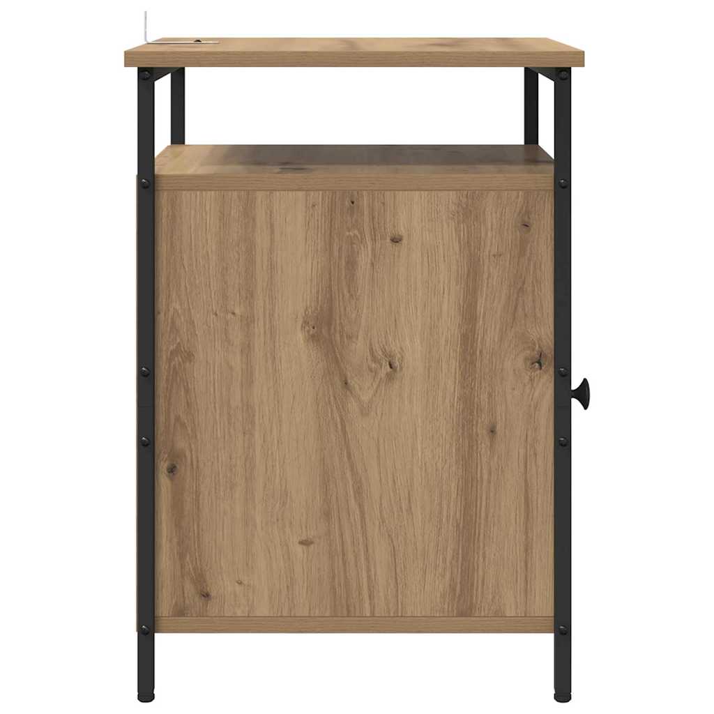 Κομοδίνο Artisan Oak 40 x 42 x 60 εκ. Επεξεργασμένο ξύλο