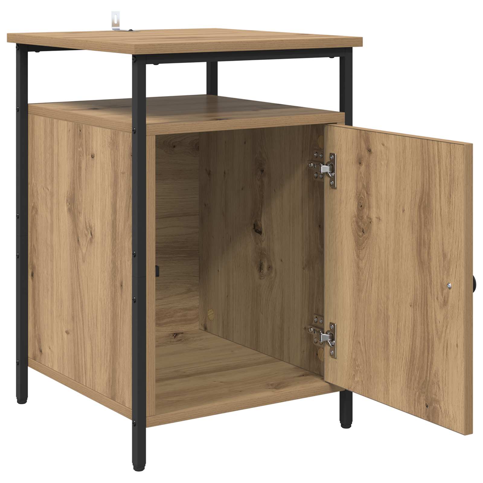 Κομοδίνο 2 pcs Artisan Oak 40 x 42 x 60 εκ. Επεξεργασμένο ξύλο - Pakobazaar
