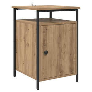 Κομοδίνο 2 pcs Artisan Oak 40 x 42 x 60 εκ. Επεξεργασμένο ξύλο - Pakobazaar