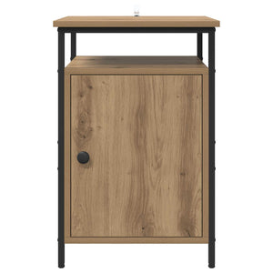 Κομοδίνο 2 pcs Artisan Oak 40 x 42 x 60 εκ. Επεξεργασμένο ξύλο - Pakobazaar