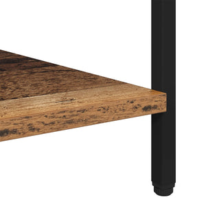 Κομοδίνο 2 pcs Παλιό ξύλο 40 x 40 x 50 cm Επεξεργασμένο ξύλο - Pakobazaar