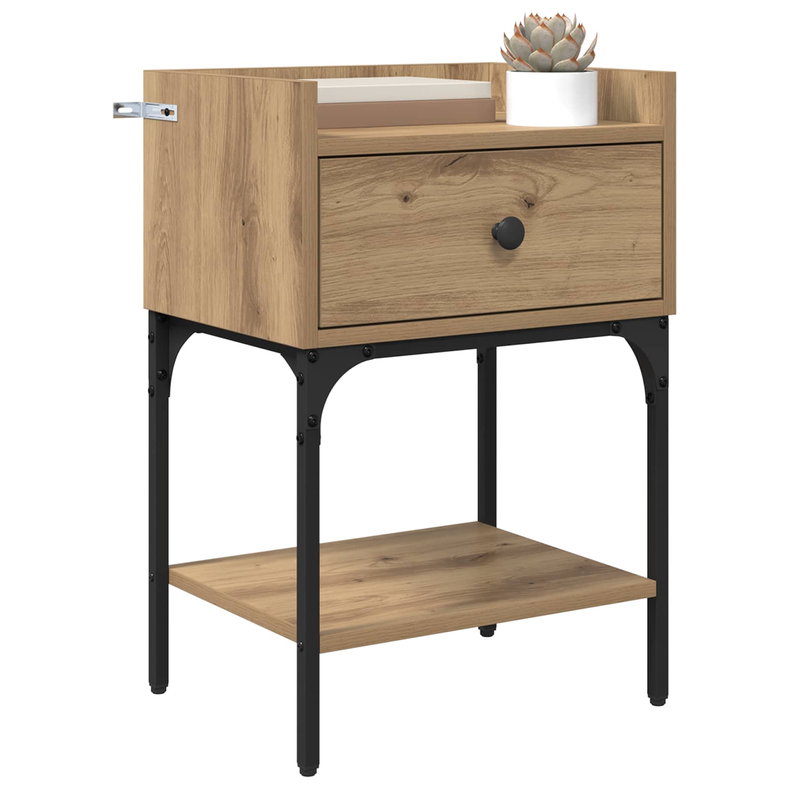 Κομοδίνο Artisan Oak 40 x 29 x 60 εκ Επεξεργασμένο ξύλο - Pakobazaar