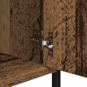 Κομοδίνο 2 pcs Παλιό ξύλο 40 x 42 x 60 εκ. Επεξεργασμένο ξύλο - Pakobazaar