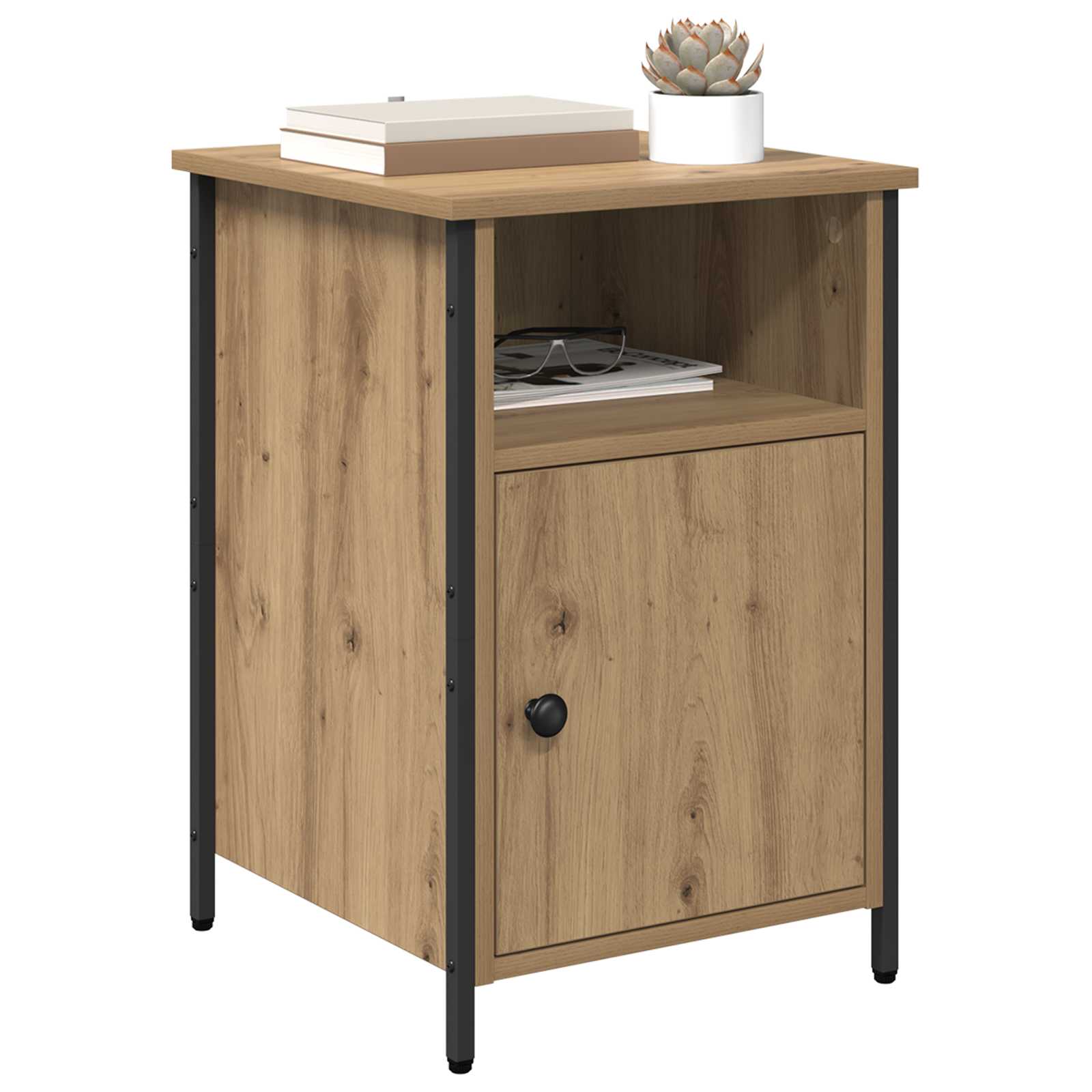 Κομοδίνο Artisan Oak 40 x 42 x 60 εκ. Επεξεργασμένο ξύλο - Pakobazaar