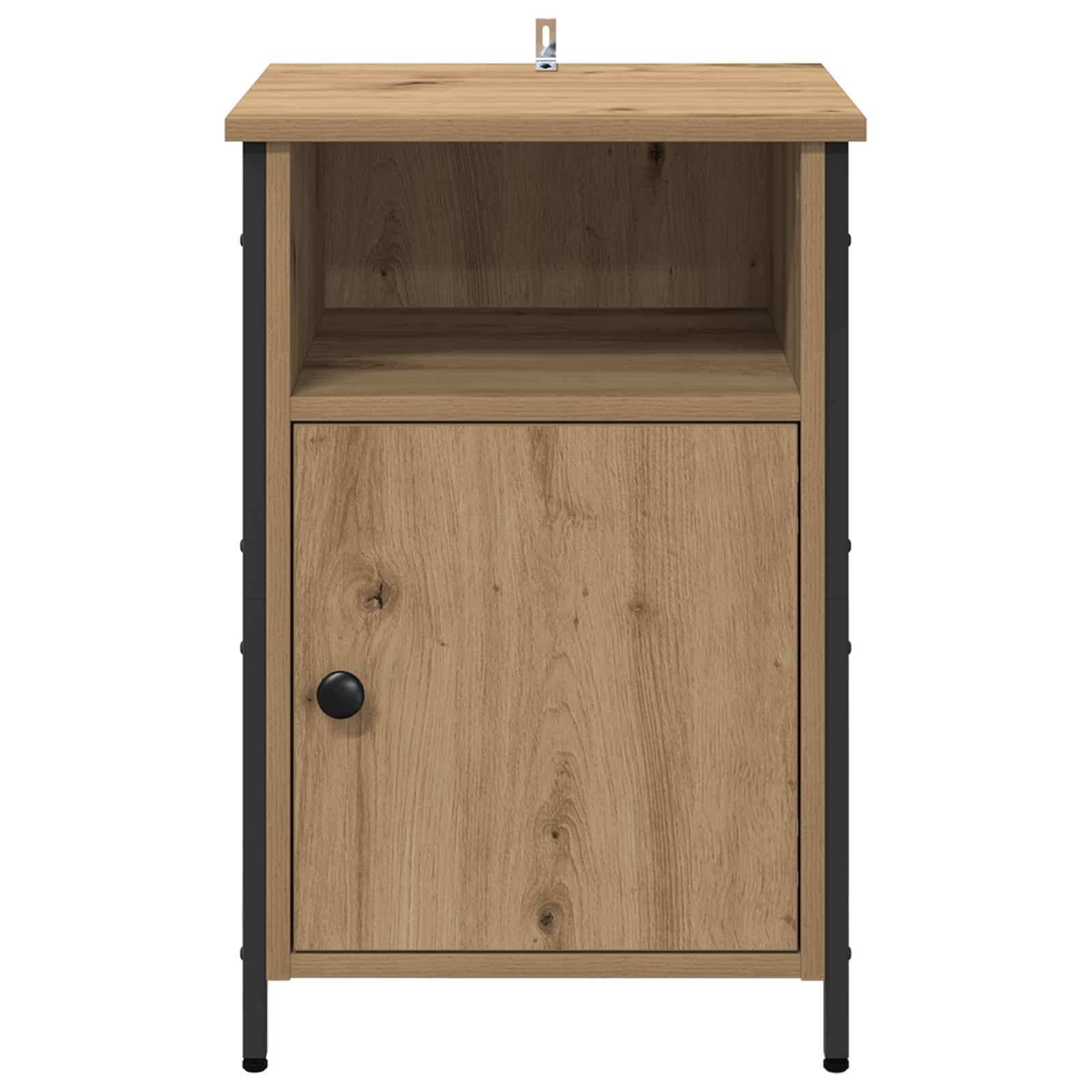 Κομοδίνο 2 pcs Artisan Oak 40 x 42 x 60 εκ. Επεξεργασμένο ξύλο - Pakobazaar