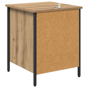 Κομοδίνο 2 pcs Artisan Oak 40 x 42 x 50 cm Επεξεργασμένο ξύλο - Pakobazaar