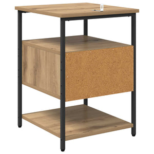Κομοδίνο Artisan Oak 40 x 42 x 56 εκ Επεξεργασμένο ξύλο - Pakobazaar