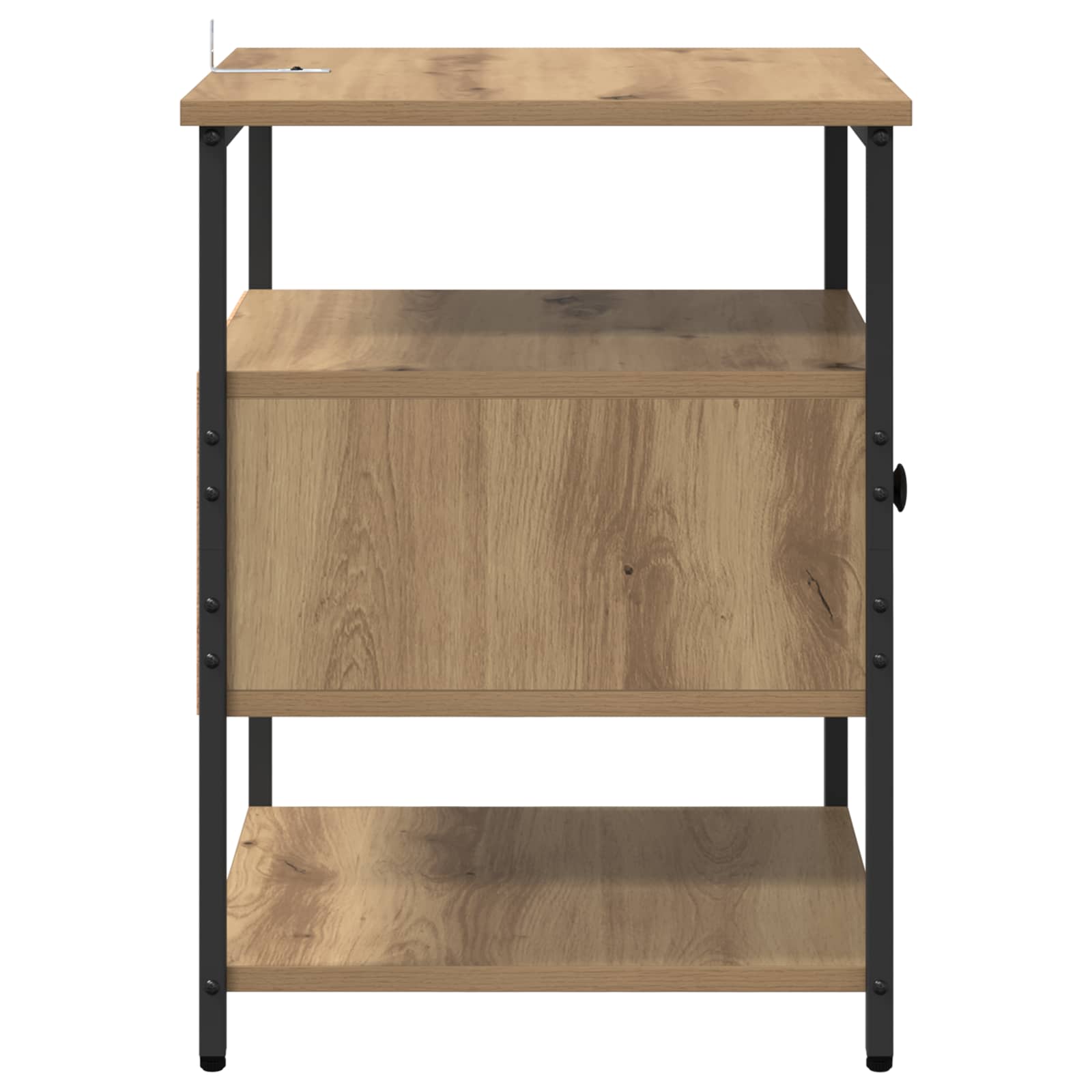 Κομοδίνο 2 pcs Artisan Oak 40 x 42 x 56 εκ Επεξεργασμένο ξύλο - Pakobazaar