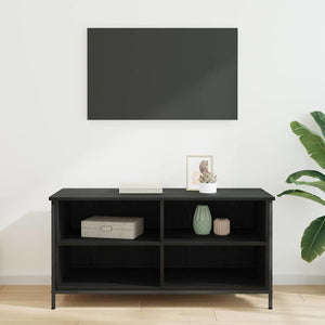 Ντουλάπι TV 100 x 40 x 50 cm Μαύρη Οξυά Επεξεργασμένο Ξύλο