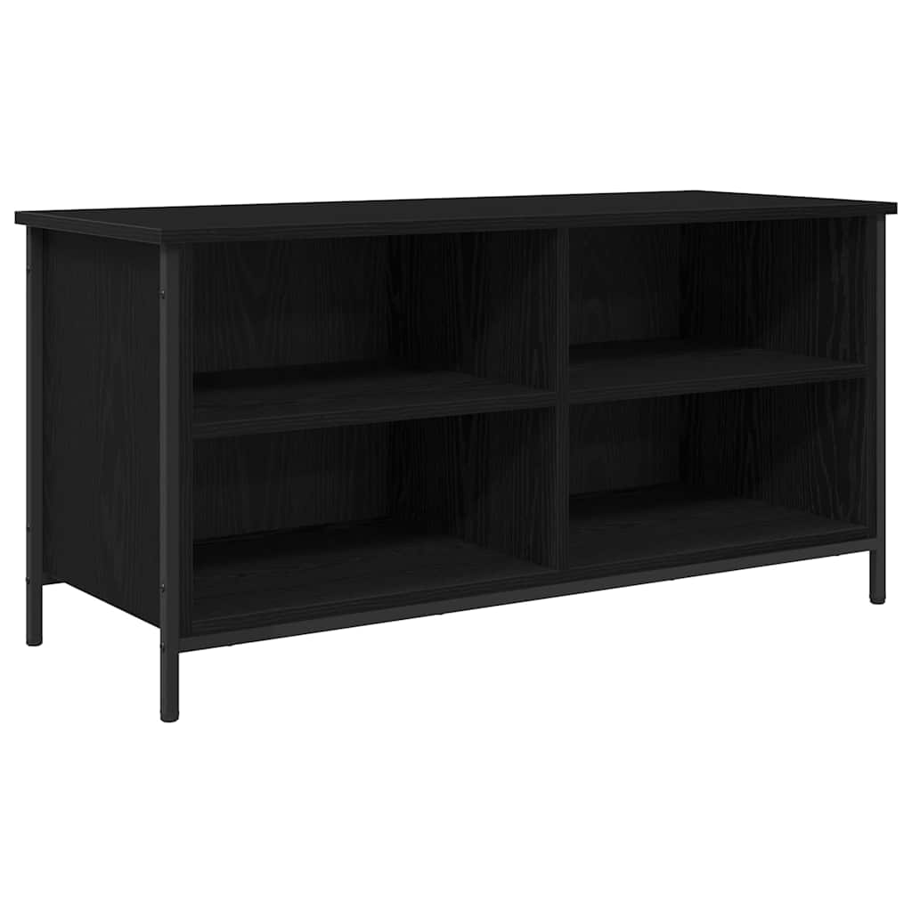 Ντουλάπι TV Μαύρη Οξυά 100 x 40 x 50 cm Επεξεργασμένο ξύλο