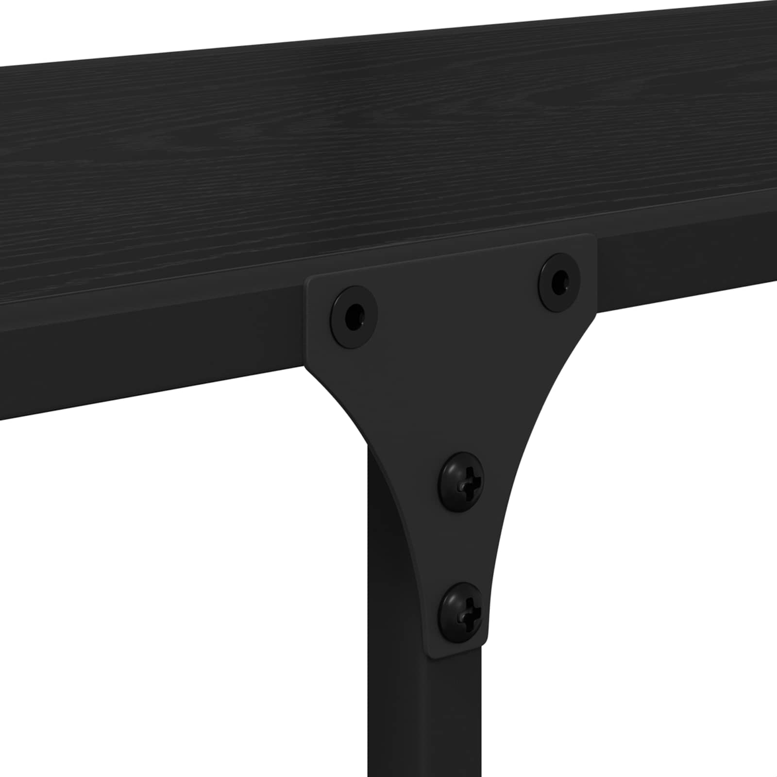 Ράφι Βιβλίων Μαύρη δρυς 100 x 32 x 170 εκ Επεξεργασμένο ξύλο - Pakobazaar