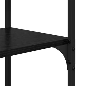 Ράφι Βιβλίων Μαύρη δρυς 100 x 32 x 170 εκ Επεξεργασμένο ξύλο - Pakobazaar
