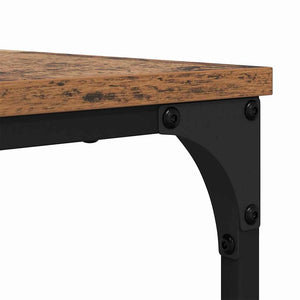 Τραπεζάκι σαλονιού 2 τμχ. Παλιό Ξύλο 80 x 80 x 35 cm