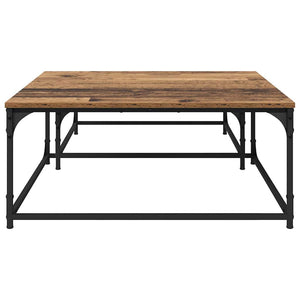 Τραπεζάκι σαλονιού 2 τμχ. Παλιό Ξύλο 80 x 80 x 35 cm