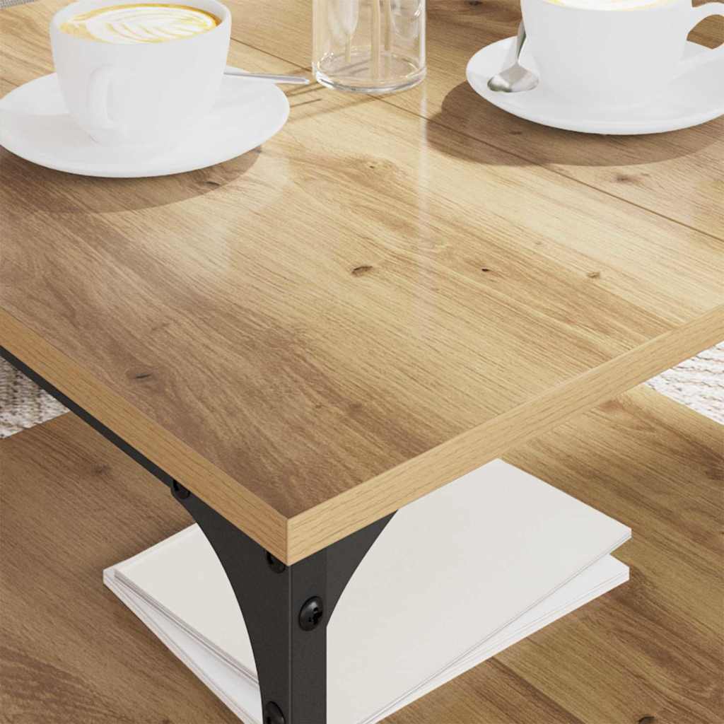 Τραπεζάκι σαλονιού Artisan Oak 55 x 55 x 40 cm - Pakobazaar