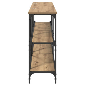 Τραπέζι κονσόλας με ράφι Artisan Oak 160 x 30 x 75 εκ - Pakobazaar