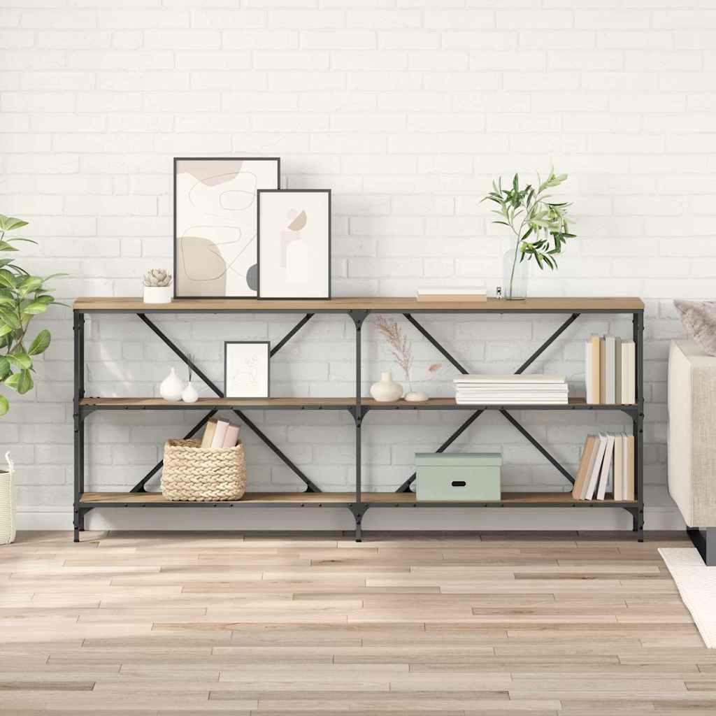 Τραπέζι κονσόλας Artisan Oak 180 x 30 x 75 εκ