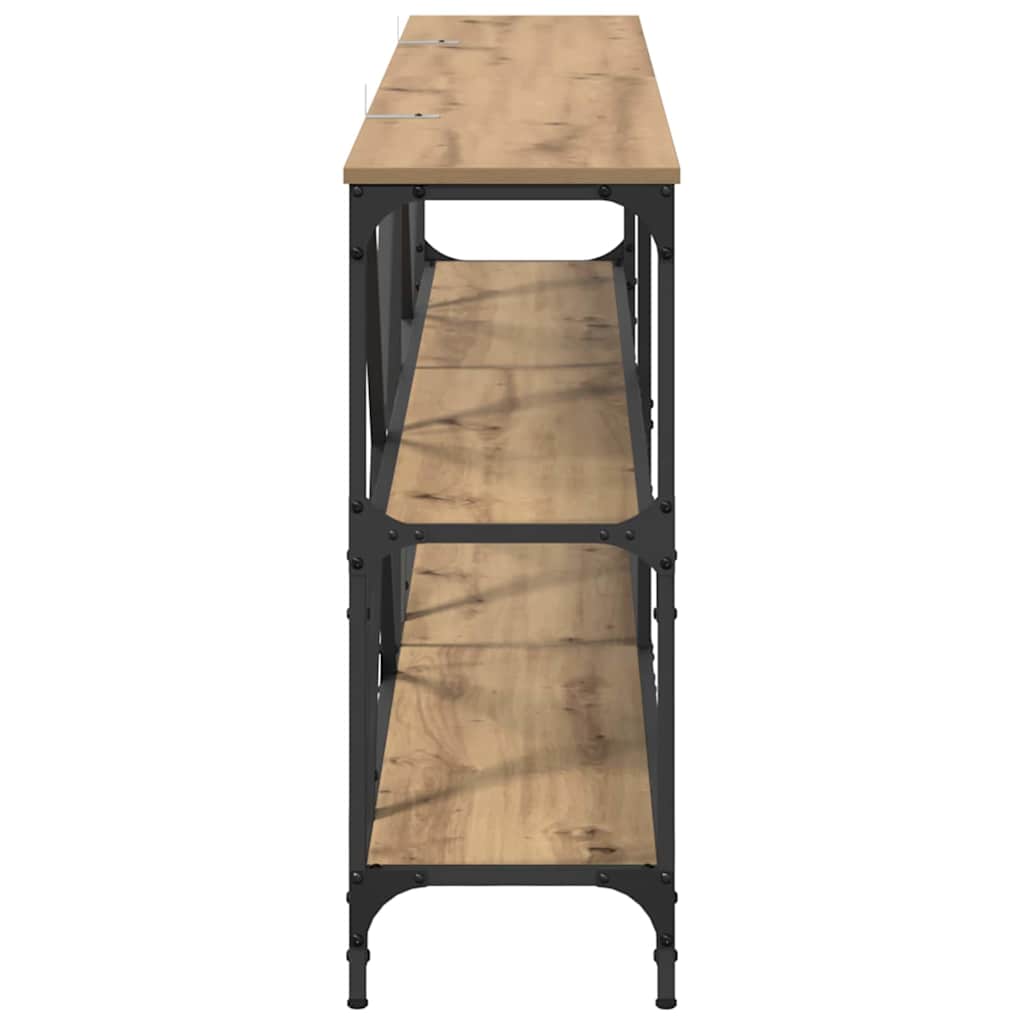 Τραπέζι κονσόλας Artisan Oak 180 x 30 x 75 εκ