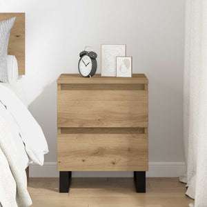 Κομοδίνο Artisan Oak 40 x 35 x 50 εκ. Επεξεργασμένο ξύλο - Pakobazaar