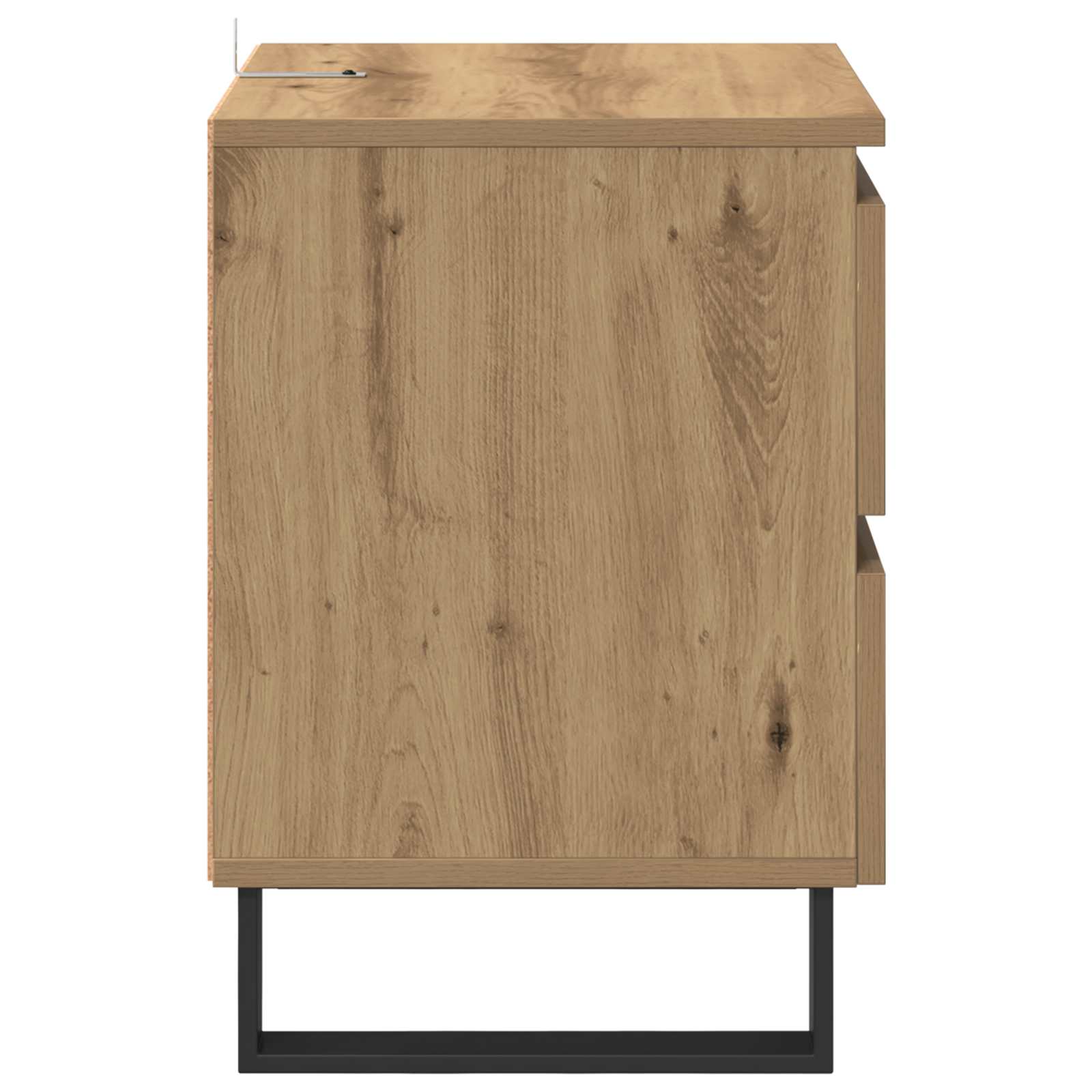 Κομοδίνο 2 pcs Artisan Oak 40 x 35 x 50 εκ. Επεξεργασμένο ξύλο - Pakobazaar