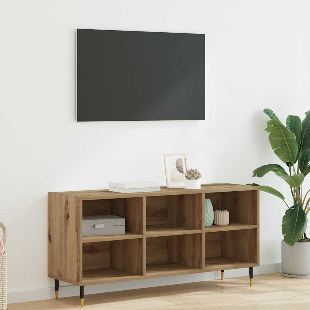 Ντουλάπι TV 103,5 x 30 x 50 εκ Artisan Oak Επεξεργασμένο ξύλο