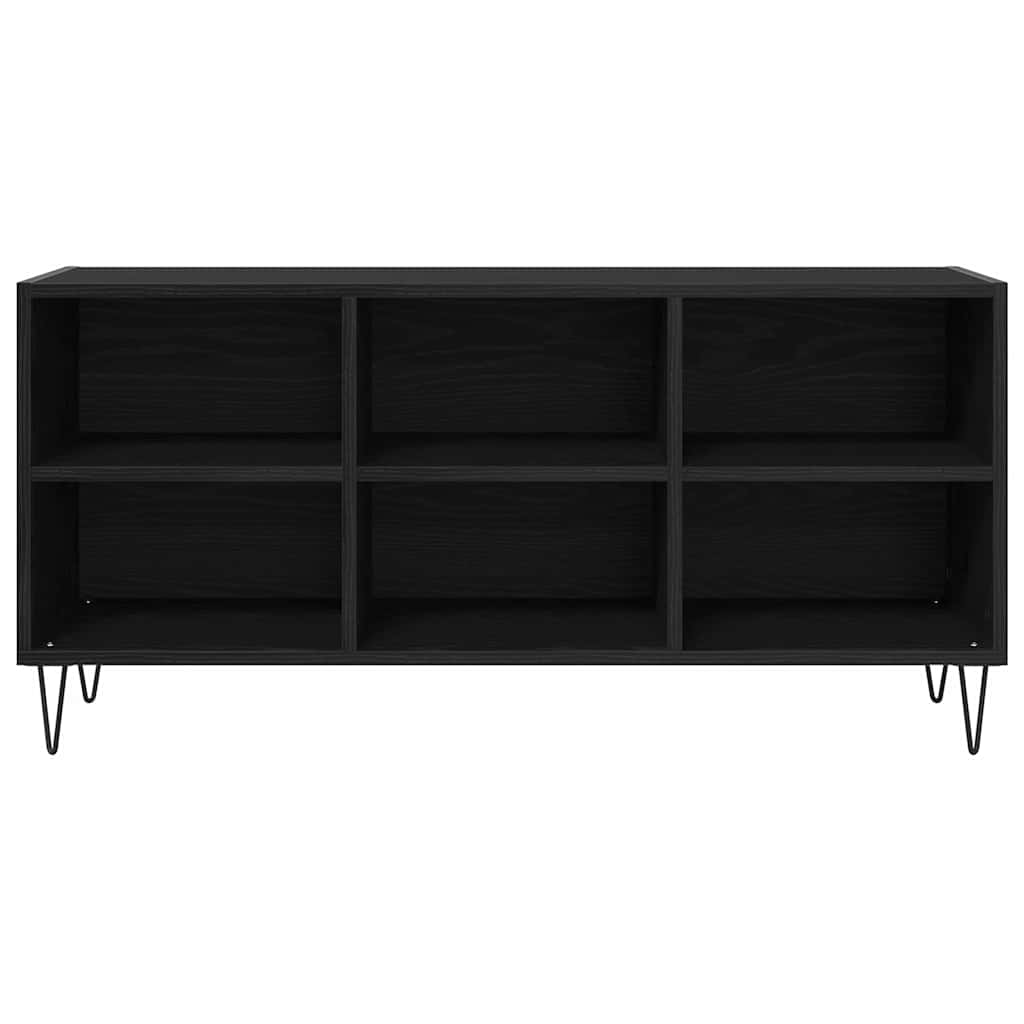 Ντουλάπι TV Μαύρη Οξυά 103,5 x 30 x 50 εκ Επεξεργασμένο ξύλο - Pakobazaar