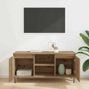 Ντουλάπι TV Artisan Oak 104 x 35 x 50 εκ. Επεξεργασμένο ξύλο - Pakobazaar