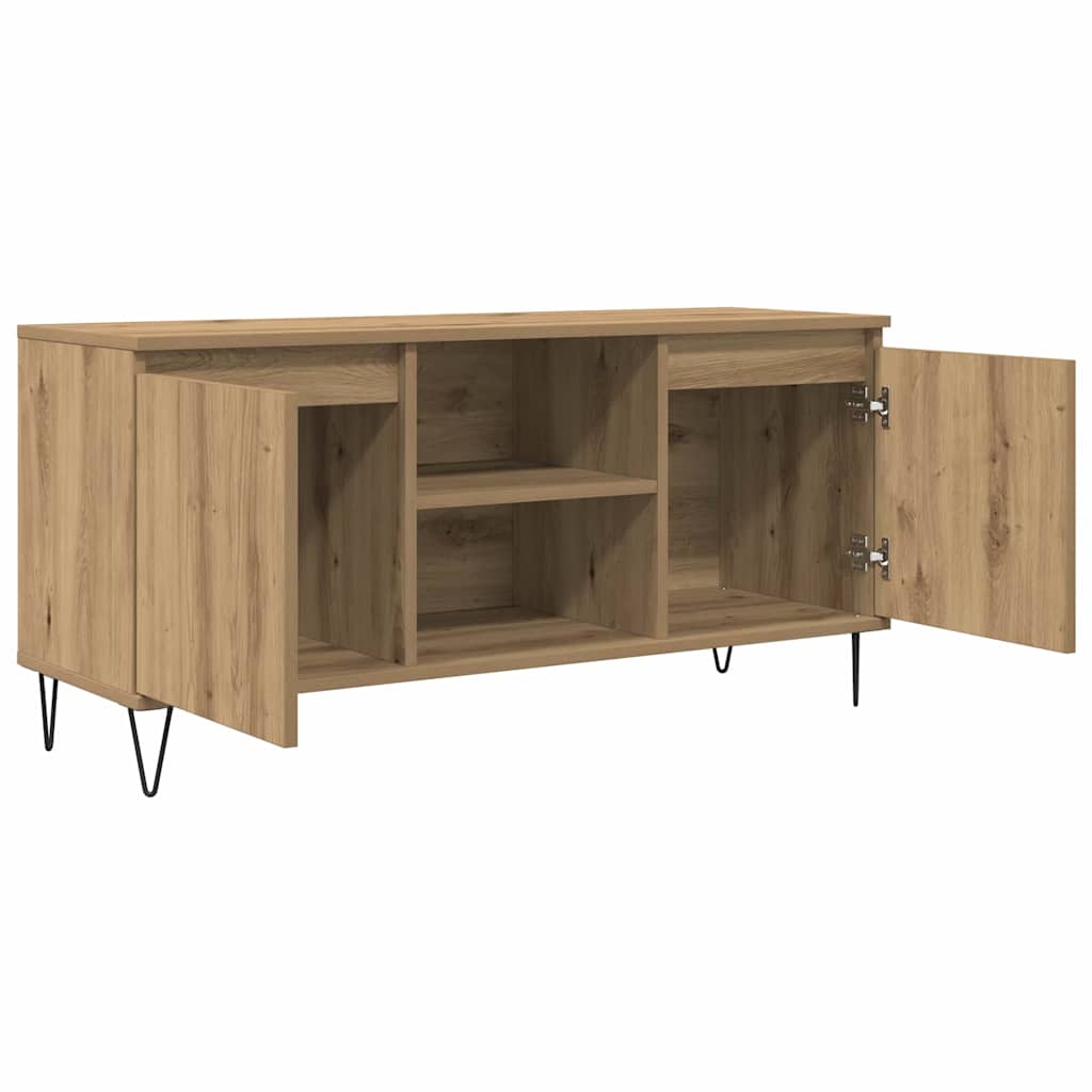 Ντουλάπι TV Artisan Oak 104 x 35 x 50 εκ. Επεξεργασμένο ξύλο - Pakobazaar
