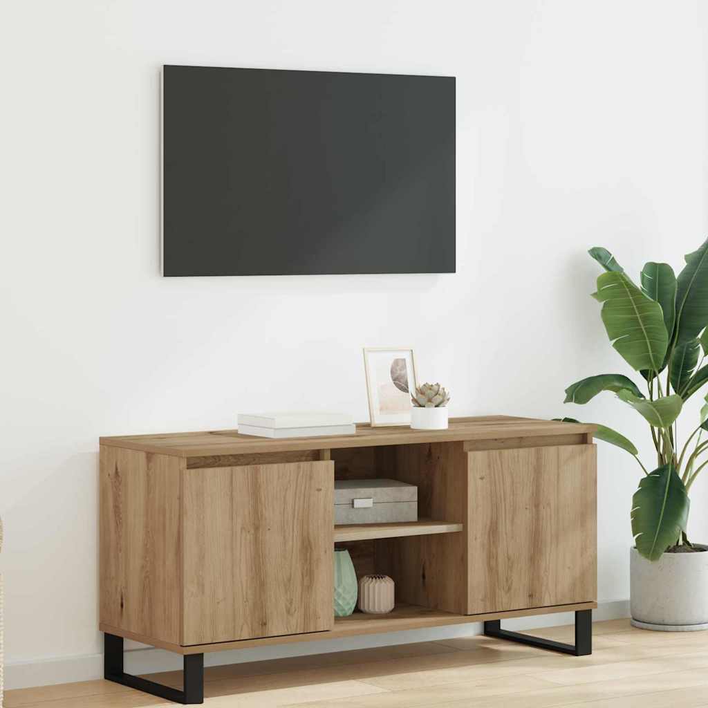 Ντουλάπι TV Artisan Oak 104 x 35 x 50 εκ. Επεξεργασμένο ξύλο - Pakobazaar