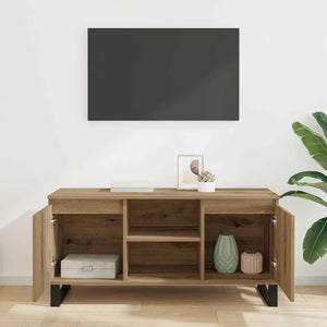 Ντουλάπι TV Artisan Oak 104 x 35 x 50 εκ. Επεξεργασμένο ξύλο - Pakobazaar
