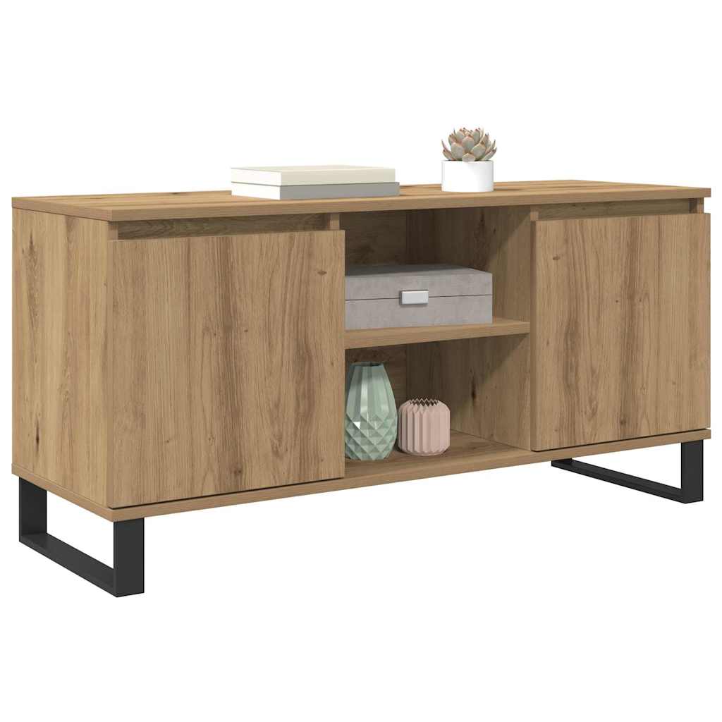 Ντουλάπι TV Artisan Oak 104 x 35 x 50 εκ. Επεξεργασμένο ξύλο - Pakobazaar