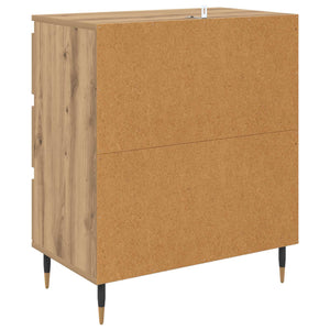 Πλαϊνό γραφείο Artisan Oak 60 x 35 x 70 cm Επεξεργασμένο ξύλο - Pakobazaar