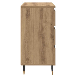 Πλαϊνό γραφείο Artisan Oak 60 x 35 x 70 cm Επεξεργασμένο ξύλο - Pakobazaar