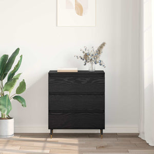 Πλαϊνό γραφείο Μαύρη Οξυά 60 x 35 x 70 cm Επεξεργασμένο ξύλο - Pakobazaar