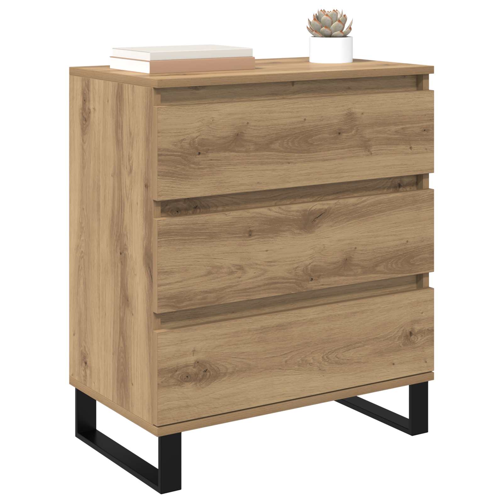 Πλαϊνό γραφείο Artisan Oak 60 x 35 x 70 cm Επεξεργασμένο ξύλο - Pakobazaar
