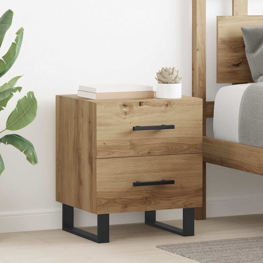 Κομοδίνο Artisan Oak 40 x 35 x 47,5 εκ Επεξεργασμένο ξύλο - Pakobazaar