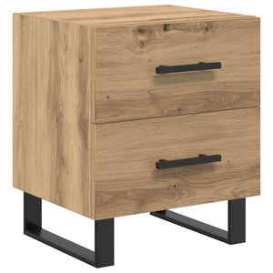 Κομοδίνο 2 τμχ. Artisan Oak 40 x 35 x 47,5 εκ - Pakobazaar