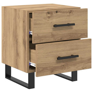 Κομοδίνο 2 τμχ. Artisan Oak 40 x 35 x 47,5 εκ - Pakobazaar