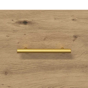 Κομοδίνο 2 pcs Καφέ 40 x 35 x 47,5 εκ Επεξεργασμένο ξύλο - Pakobazaar