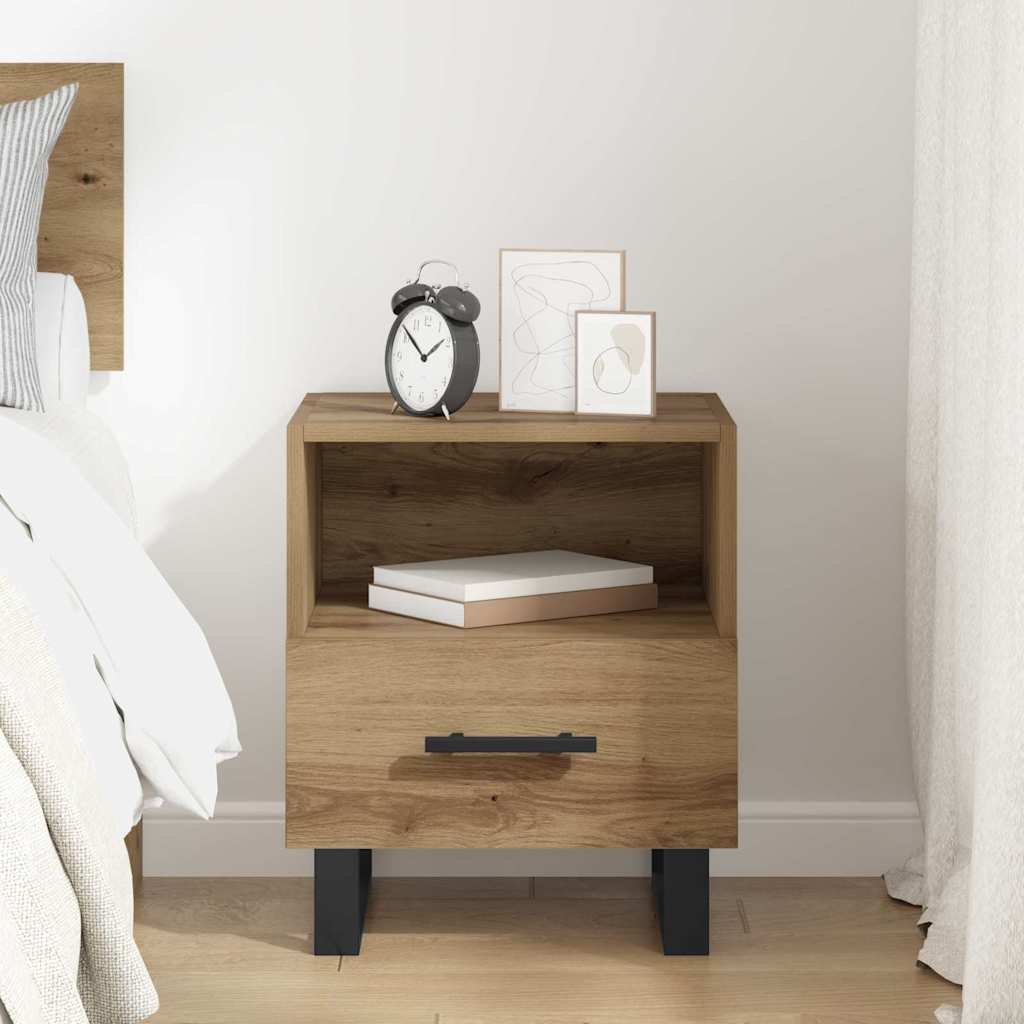 Κομοδίνο Artisan Oak 40 x 35 x 47,5 εκ Επεξεργασμένο ξύλο - Pakobazaar