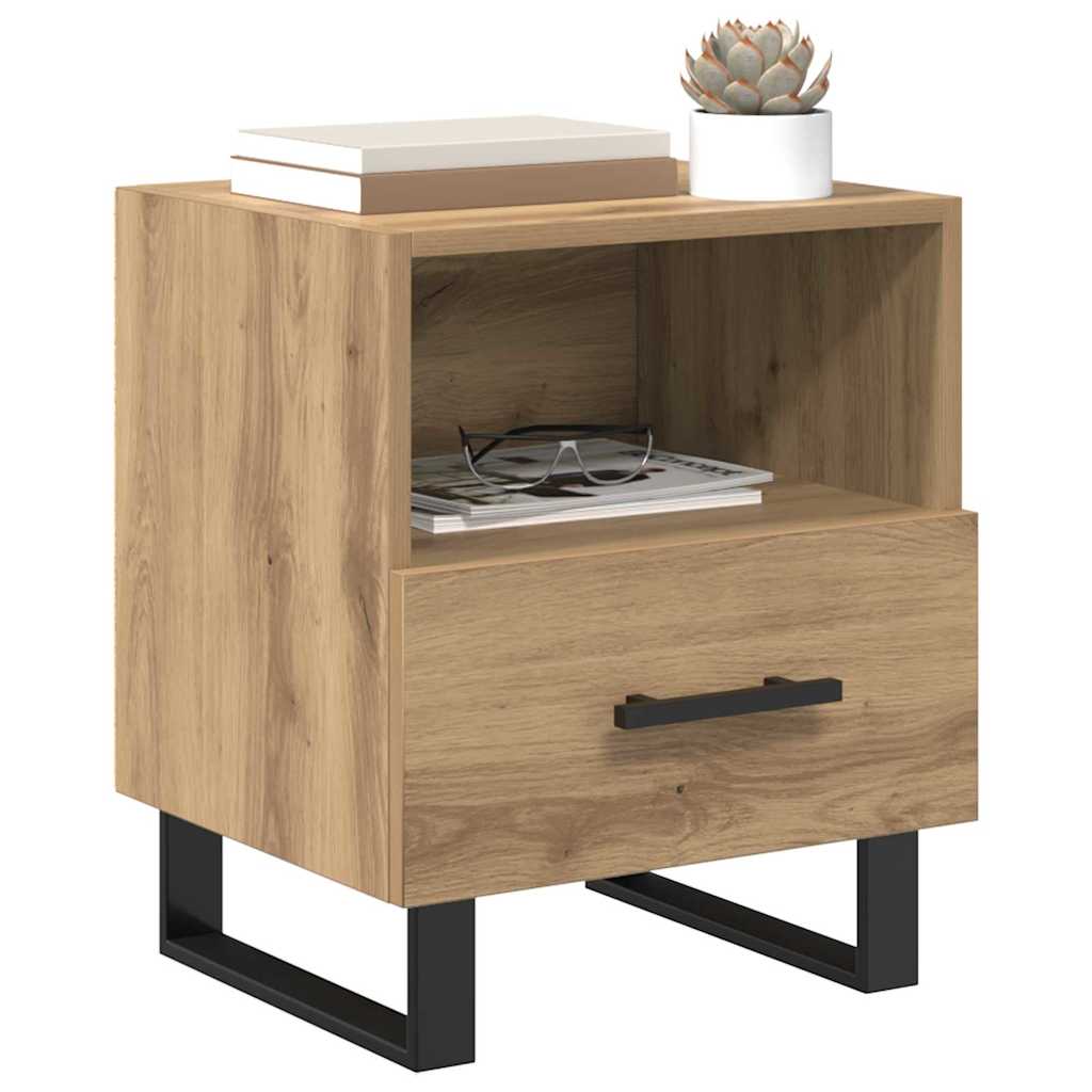 Κομοδίνο Artisan Oak 40 x 35 x 47,5 εκ Επεξεργασμένο ξύλο - Pakobazaar