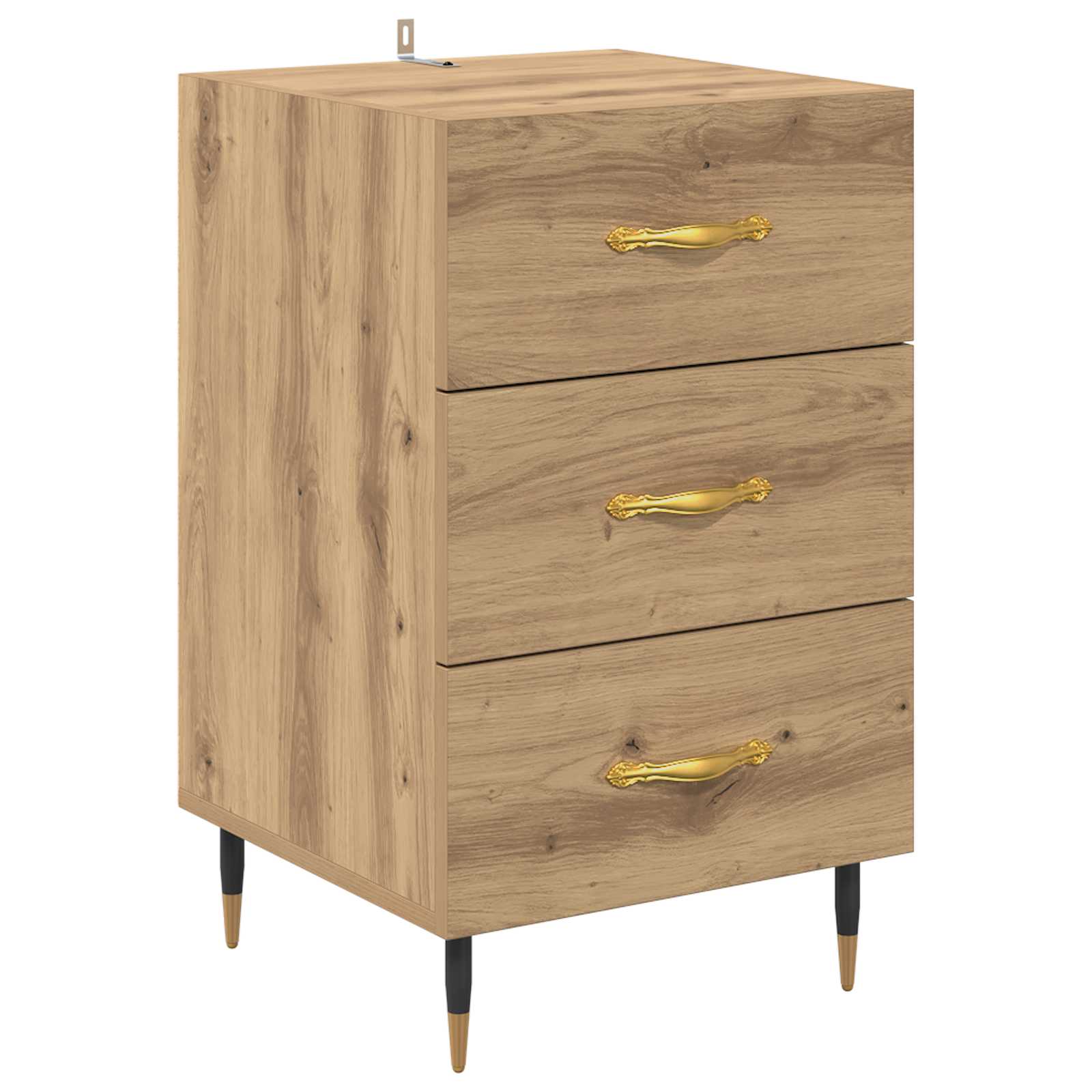 Κομοδίνο Artisan Oak 40 x 40 x 66 εκ. Επεξεργασμένο ξύλο - Pakobazaar