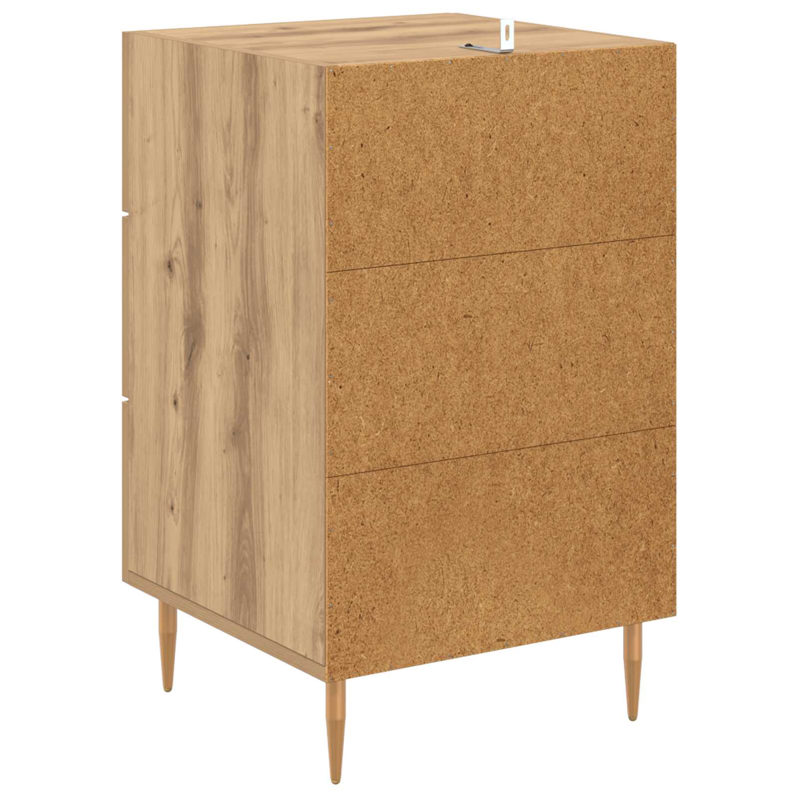 Κομοδίνο Artisan Oak 40 x 40 x 66 εκ. Επεξεργασμένο ξύλο - Pakobazaar