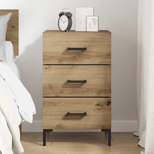 Κομοδίνο Artisan Oak 40 x 40 x 66 εκ. Επεξεργασμένο ξύλο - Pakobazaar