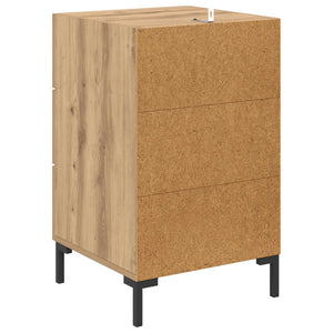Κομοδίνο Artisan Oak 40 x 40 x 66 εκ. Επεξεργασμένο ξύλο - Pakobazaar