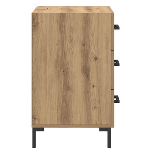 Κομοδίνο Artisan Oak 40 x 40 x 66 εκ. Επεξεργασμένο ξύλο - Pakobazaar